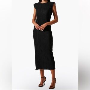 Astr the Label plisse maxi dress sz XL